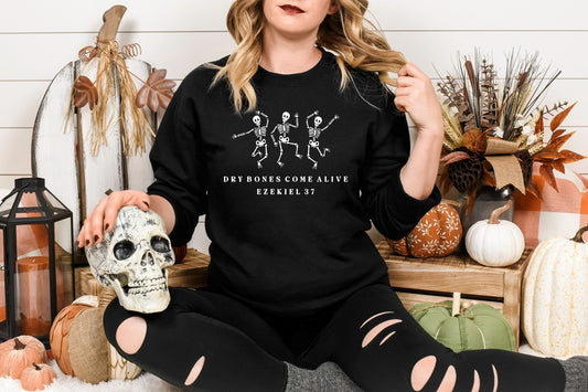 Dry Bones Come Alive Unisex Crewneck Sweatshirt