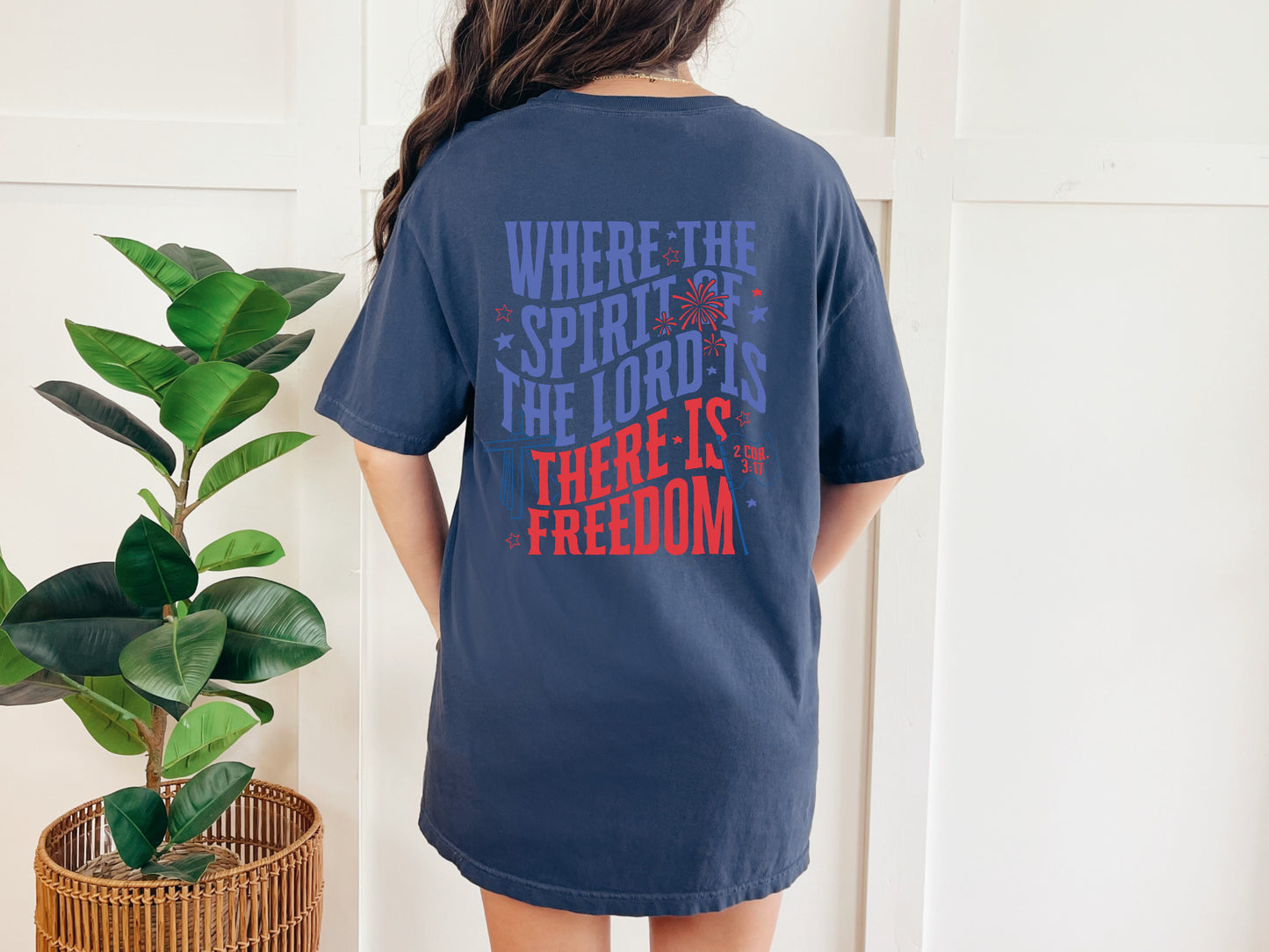 Where the Spirit of the Lord Is There Is Freedom Tee